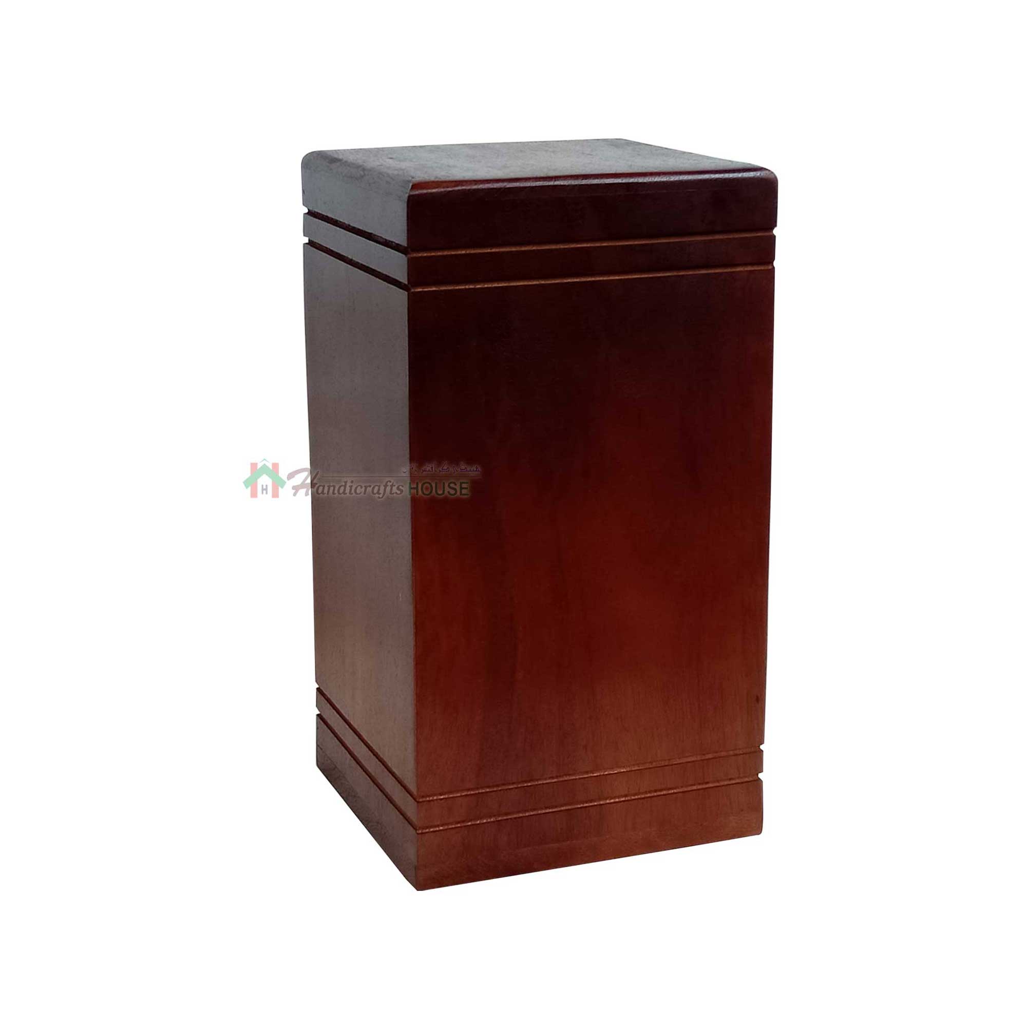 Rosewood Urns for Human Ashes, Funeral Cremation Urn - Burial Keepsake – Memorial Wood Box 12 Cu/inc