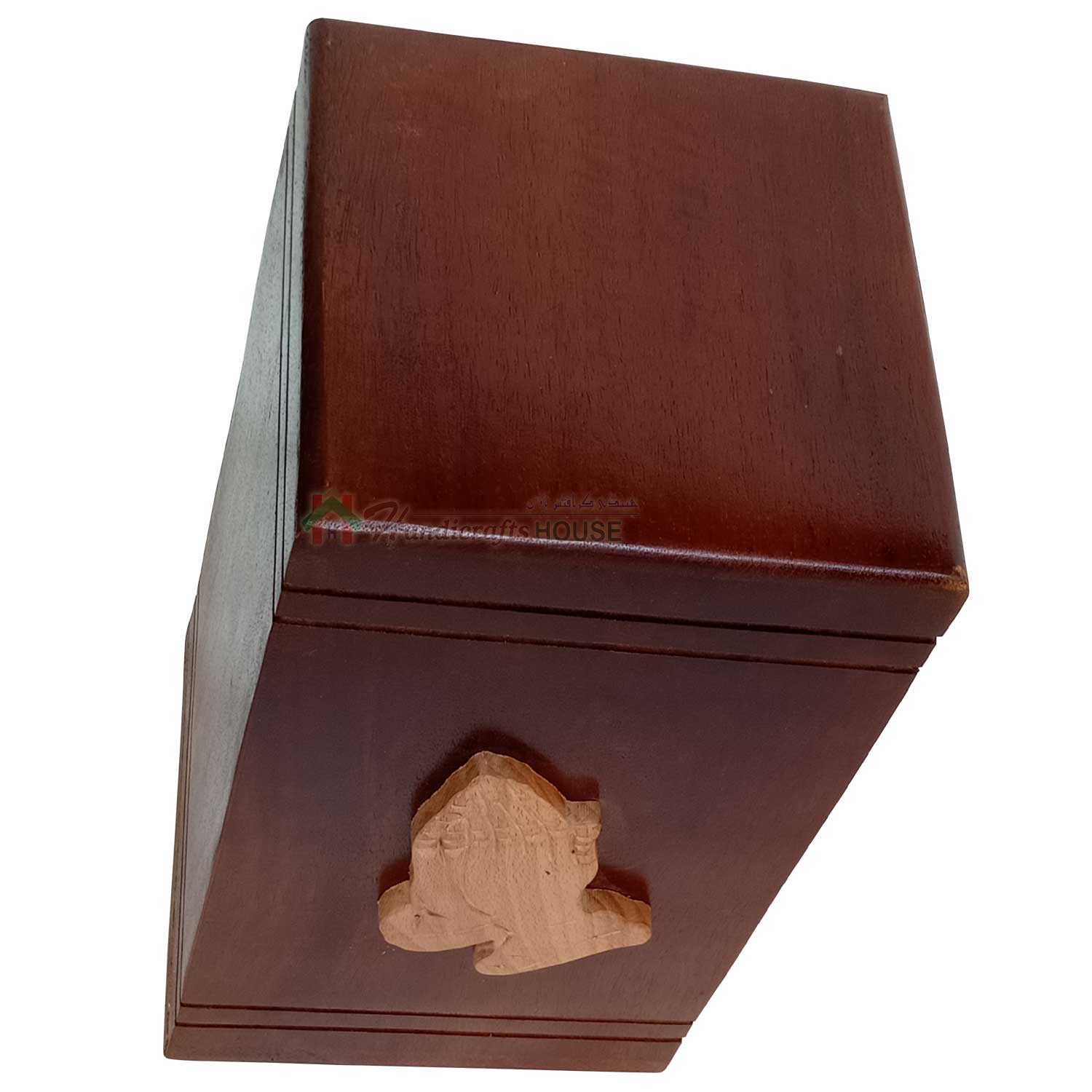 3D Hands Praying Rosewood Urns for Human or Pet Ashes, Wooden Funeral Cremation Urn for Adult, Burial Keepsake – Memorials Box
