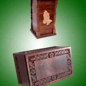 Wooden Urns for Human Ashes